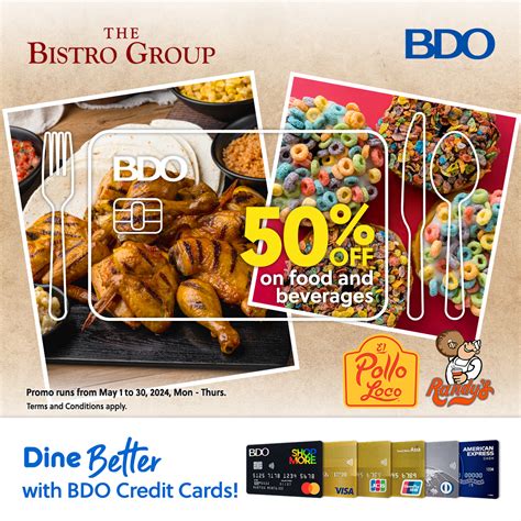 bdo bistro promo 2024 unibank